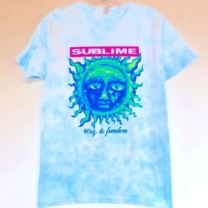 Sublime Classic Sun Tie Dye Tee Shirt